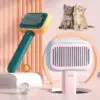 Next-Gen Massage Grooming Brush – Stainless Steel Comb for Cats & Dogs with Knot-Removing, Circulation-Boosting & Easy-Clean Features