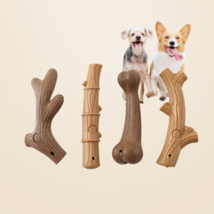 Interactive Dog Chew Toy – Bite-Resistant, Teeth-Cleaning, and Fun for Small Breeds