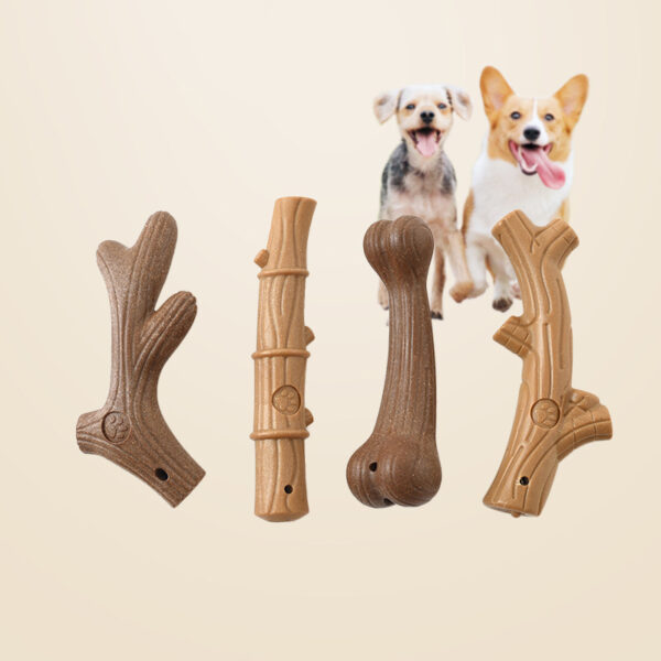 Interactive Dog Chew Toy – Bite-Resistant, Teeth-Cleaning, and Fun for Small Breeds